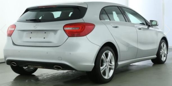 lhd car MERCEDES A CLASS (01/03/2015) - 